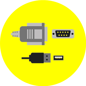 RS232CとUSB(HID)に対応