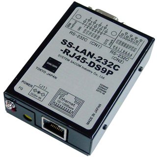 SS-LAN-232C-RJ45-DS9P製品情報｜シリアル信号変換器ならサコム