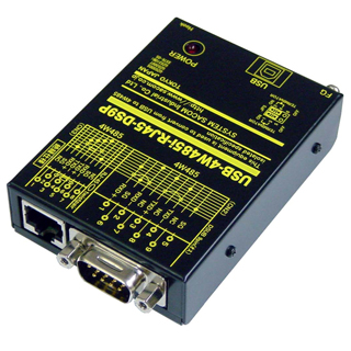 USB-4W485i-RJ45-DS9P製品情報｜シリアル信号変換器ならサコム